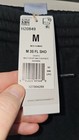 Adidas Sweat Shorts Mens Medium Essential 3 Stripes Fleece Black H20849 New