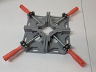 Set Of 4 Gray 90 Degree Angle Corner Clamps With Red Handles