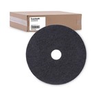 Boardwalk 4019bla 19  Dia Stripping Floor Pads - Black  5 ct  New