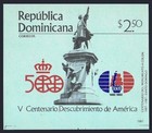 Dominican Rep 1002-1006 mnh michel 1535-1538 bl 41  Columbus-500 memorial 1987 