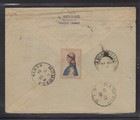 Postal History Letter For Kenya Franked With Twin Values