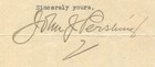 1932 World War I General John J  Pershing Typed Letter Signed