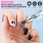 Anrlo V4 45000rpm Electric Nail Drill File Professional  Nail File Machine Kit