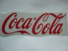Brand New Coca-cola Coke Logo Decal Sticker Die-cut Vinyl Coca Cola 9 l X 3 h
