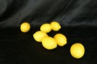 Realistic Artificial Faux Fake Food Display Replica Props Fruit 12 Yellow Lemons
