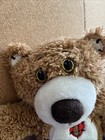 12  First   Main Baby Brown Tender Teddy Bear W  Heart Stuffed Animal Plush Toy