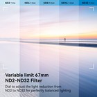 Apexel 67mm Cpl Filter For Phone  Hd Polarizing Filter   Cell Phone Clip