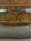 Vintage American Tourister Black Hard Shell Train Travel Makeup Case Luggage 