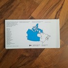 1974 Western Canada Highway Road Map Fold Out Tub15