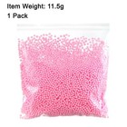 1 Pack 0 1  Pink Polystyrene Foam Beads Ball For Diy Crafts  Fillings