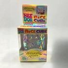 Holographic Ribbon Ice Cube Squishy Stress Relief Ball Fidget Toy Sensory