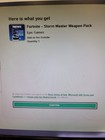  unused Code  Fortnite Xbox One Stw Storm Master Weapon Pack Code Only