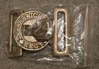 British Zulu War 2nd Warwickshire 24th Regiment Of Foot Belt Buckle Reproduction