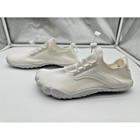 White Barefoot Water Shoes Minimalist Wide Toe Box Bungee Lace Sneakers Size 39