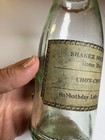 Antique 1880 Shaker Society Chow Chow Bottle Sabbathday Lake Maine Label