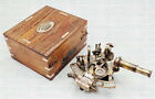 J  Scott London Brass Ship Sextant 5  Antique Replica Maritime Nautical Sextant