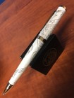 Cross Sauvage 2014 Year Of The Horse White Lacquer Ballpoint- Collector s Box