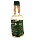Beams Choice Bourbon Whiskey Miniature Liquor Bottle Kentucky Empty Glass Vtg