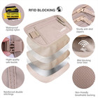 Money Belt For Travel Women And Men Slim Hidden Travel Wallet With Rfid Blocking