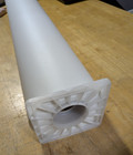 New Opened Box Glossy Eco-solvent Polyester 36inch X 100ft 300gsm Canvas Roll