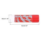 1 18  X 4 72  Livestock Marker  6 Pcs  Red