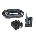 50w Pretuned 150   158 Mhz Vhf Radio Antenna Kit Glass Mount Cable