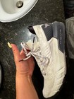 Under Armour Project Rock Hovr Shoes Mens 9 5 Cream Knit Used