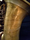 1949 Buescher 400    top Hat And Cane    Alto Saxophone Serial 321xxx B7