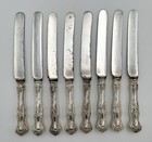 1847 Rogers Bros Vintage Grape Silverplate Flatware Set 37 Pc Antique 1904