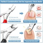 Manicure Pedicure Set nail Clippers Cleaner Cuticle Grooming Kit Nail Care Tool