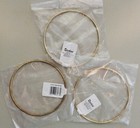 Lot Of 13 Darice Gold Tone Metal  7    5  Rings For Macrame Crochet Other Crafts