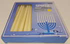 Spritz Menorah Candles Box Of 45 White 5 5  Long - New