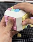 54-key Cube Keycap Switch Fidget Toy 3d Printed Keyboard Stress Relief 
