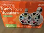 Ecoxgear Extremetower Speakers Et08 - 2 Passive Extreme 8 Inch Tower Speakers
