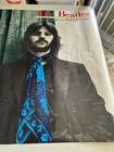 Vintage Large Beatles Poster   Ethan A Russell   74 X 26   Bl100   Nice Shape