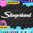 Compatible Slingerland Vintage Drumhead Vinyl Stickers Decals Drum Snare Bass