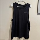 Janji Midnight Black Sleeveless Top M s Run All Day Tank Large