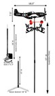 Swen Products Farrell Series P51 Mustang Airplane Steel Weathervane