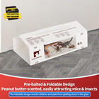 Mouse   Insect Glue Traps 12 Pack Pre-baited Glue Boards  Non-toxic Bulk Bug Cat
