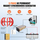 1200w 24v Vertical Axis Wind Power Turbine Generator Controller Home Windmill