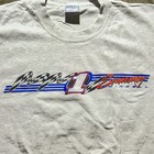 2001 Sammy Swindell Winged Sprint Car Racing Shirt Men   s Sz Xl Gray Double Sided