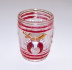 Antique Toothpick Holder Glass Souvenir Pittsburgh Niagara Falls Syria 1905