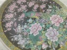 Artmark Japanese Porcelain Plate Peacock Phoenix Peonies Cherry Blossom 10    Vtg