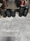 Vintage 6 Manual Slr Camera Lenses  Untested  Sold As-is 75-200mm 135mm