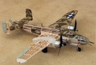 Wwii North  Am  B-25 Mitchell Guillow s Model Airplane Kit Balsa Wood  Gui-805