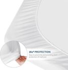 Cot Fitted Sheets Snug Fit Narrow Twin travel Size Mattress 2 Pack 31 x75 x10 