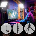 2 Pack Led Video Light Kit Studio 2700-7500k Dimmable Photo Tripod Photography