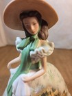 2004 Bradford Exchange Gwtw Scarlet O hara Picnic Dress Figurine 5 1 2  Tall