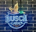 Flying Duck Busch Light Quack One Open Beer Bar 20 x16  Neon Sign Light
