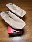 Capezio E Series Jazz Shoes Women s Tan Caramel Leather Size 9m Ej2 Rn  63356
